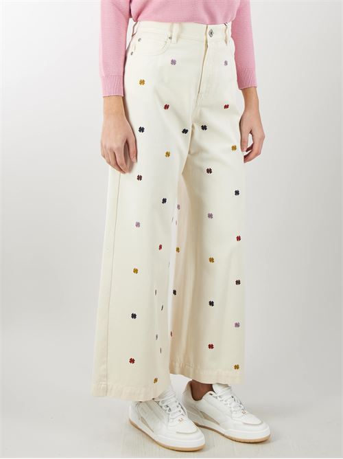 Embroidered cotton trousers Max Mara Weekend MAX MARA WEEKEND |  | OGGERI1